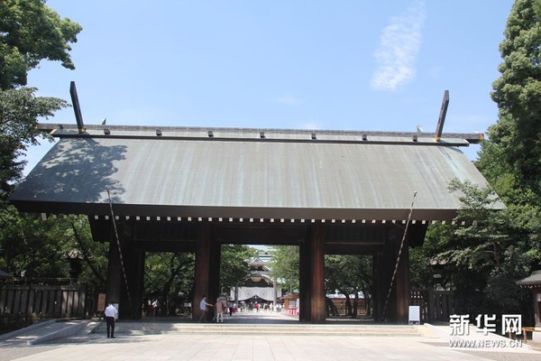 靖國(guó)神社大門。