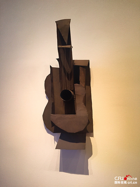 Guitar.Paris,Ferrous sheet metal and wire，1914.復(fù)制品