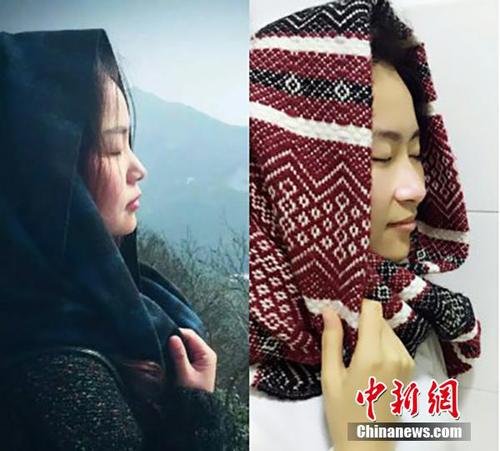 大學(xué)女生拍長(zhǎng)輩“雷同照”：我是你的青春