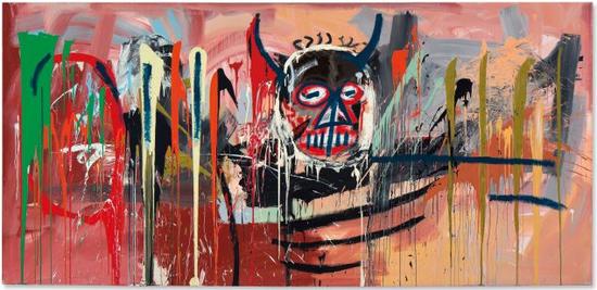 讓-米歇爾·巴斯奎特（Jean-Michel Basquiat），《Untitled》，1982 圖片：Courtesy Christie`s