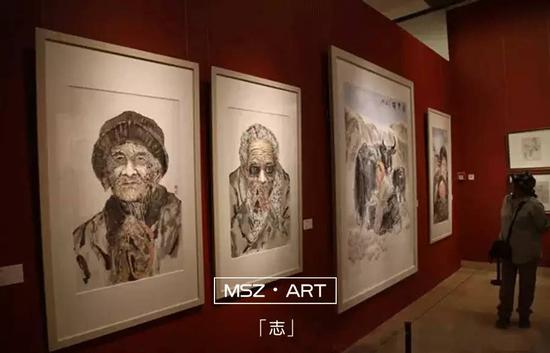 朱軍個(gè)人展《杜蘅情懷》展覽現(xiàn)場