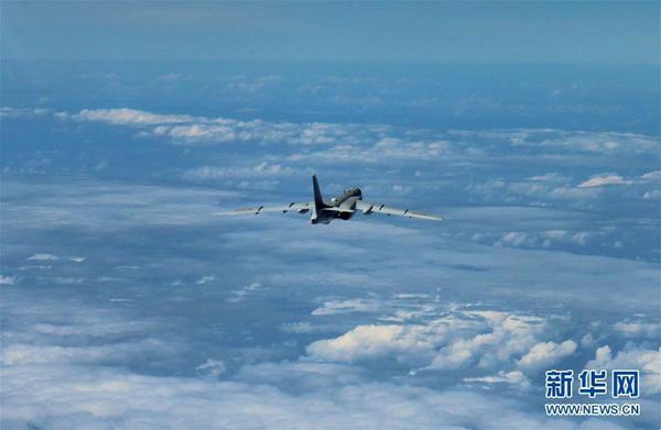 中國空軍多型主戰(zhàn)飛機(jī)赴南海戰(zhàn)斗巡航3