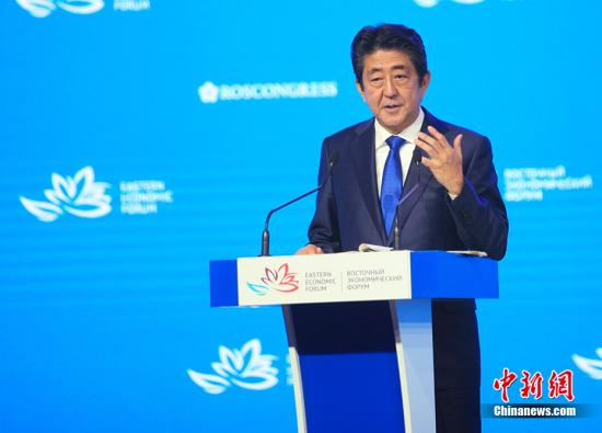 資料圖：日本首相安倍晉三。 <a target='_blank' href='http://www.chinanews.com/'>中新社</a>記者 王修君 攝