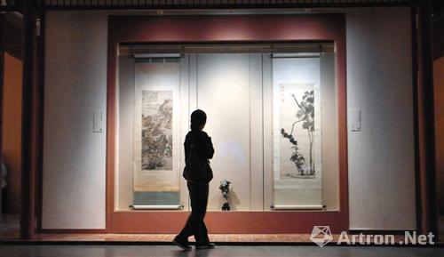 近日，“故宮博物院藏四僧書畫展”在京開展