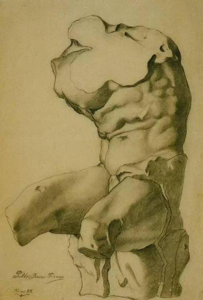 Study for a Torso ，1892