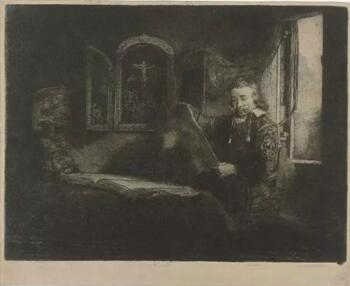 Rembrandt,《Abraham Francen醫(yī)生肖像》，1655 –1659年中，阿姆斯特安國(guó)家博物院