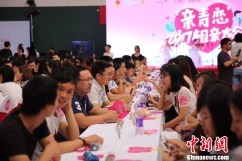 資料圖：共青團(tuán)浙江省委成立婚戀交友事業(yè)部，5000余人來(lái)相親。譚俠 攝