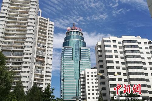 北京市亞運村北辰附近某小區(qū)樓外景。<a target='_blank' href='http://www.chinanews.com/' >中新網(wǎng)</a> 程春雨 攝