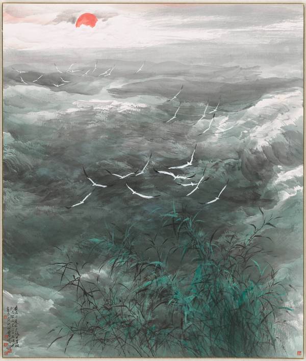 S013-大海系列-2014年-52.5×44.6cm