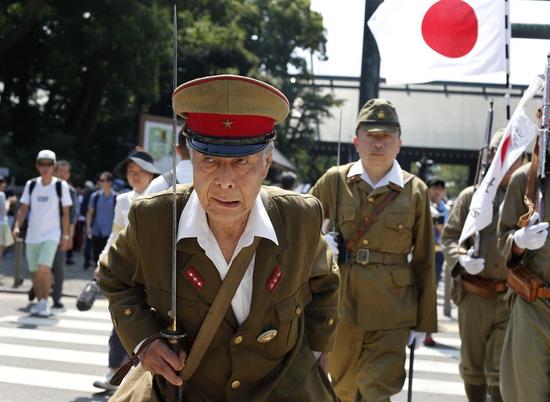 日軍遺屬老齡化嚴(yán)重 謀求培養(yǎng)年輕人參拜靖國(guó)神社