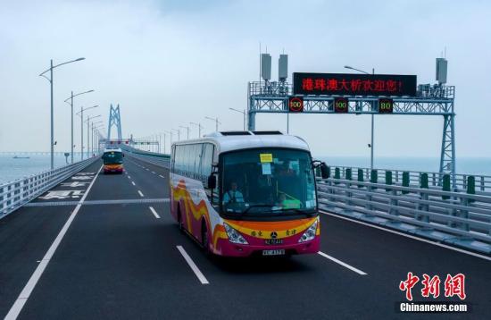 資料圖：港珠澳大橋。<a target='_blank' href='http://www.chinanews.com/'>中新社</a>記者 張煒 攝