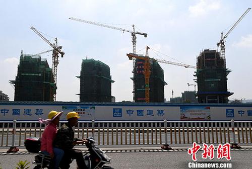 資料圖：一處在建樓盤。<a target='_blank' href='http://www.chinanews.com/'>中新社</a>記者 張斌 攝