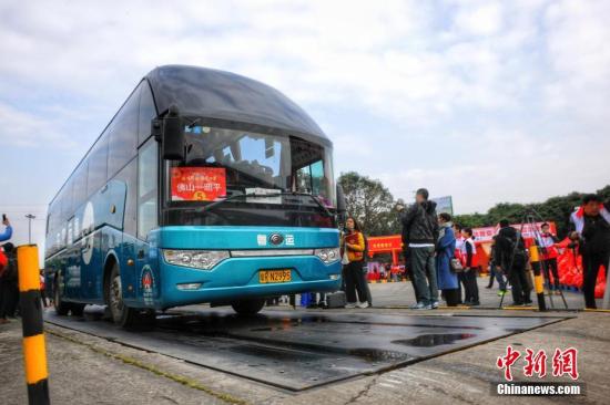 客車資料圖。<a target='_blank' href='http://www.chinanews.com/' >中新網</a>記者 李霈韻 攝