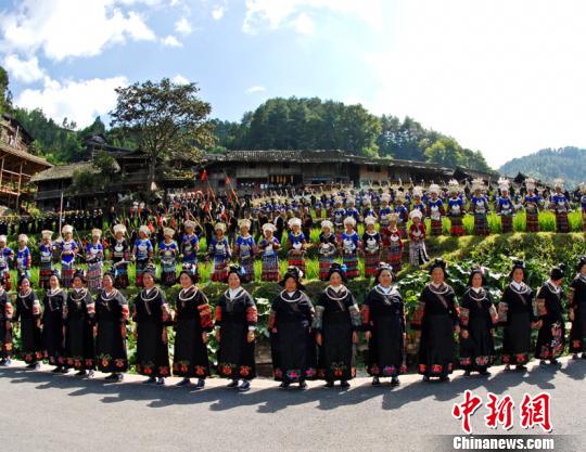 郎德苗寨。雷山縣委宣傳部供圖