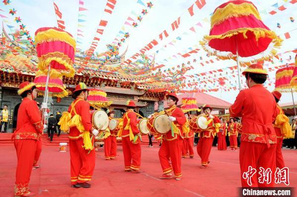 兩岸千余名信眾齊聚福建南靖祭關(guān)公